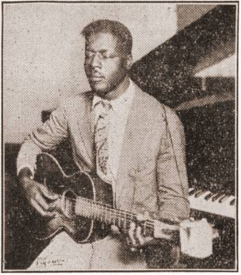 Johnson, Blind Willie with tin cup